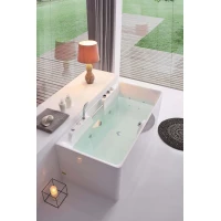 Акриловая гидромассажная ванна 170x80 см SSWW AX221A BGSN