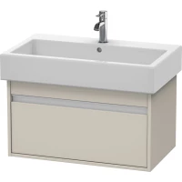 Тумба тауп матовый 75 см Duravit Ketho KT668709191
