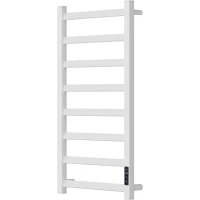 Полотенцесушитель электрический APEXTERMO Galaxy GL00184WM 800x430, диммер правый, белый матовый