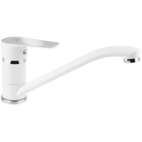 Смеситель для кухни Viko V-4143 хром/белый