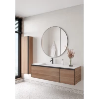 Комплект мебели Armadi Art Quatro Willow 790-M2-140-W-A + 793-140-W-A + 545-100-GM 141 см L, подвесной, ива