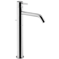 Смеситель для раковины Cisal Less Minimal LM00152021 с донным клапаном, хром