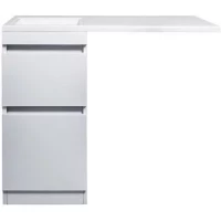 Тумба белый глянец 37,5 см Style Line Даллас СС-00002346