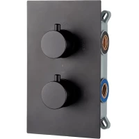 Термостат для ванны AQG Alpha Therm 03ALT351NG встраиваемый, черный матовый