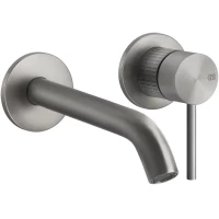 Смеситель для раковины Gessi Gessi316 54283#239 встраиваемый, без донного клапана, нержавеющая сталь