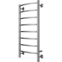 Полотенцесушитель электрический Terminus Классик П8 4670078531346 850x432, ТЭН правый, хром