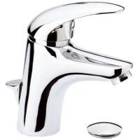 Смеситель для раковины Remer Ten T10 с донным клапаном, хром