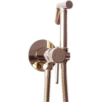 Гигиенический душ Rea Loop REA-B6523 со смесителем, розовое золото
