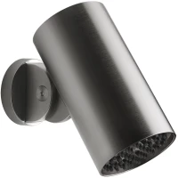 Верхний душ Gessi Gessi316 57203#707 79 мм, с кронштейном, черный хром матовый