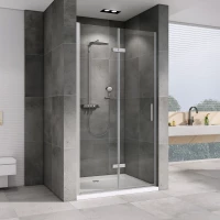 Душевая дверь 90 см Abber Zart AG08090P прозрачное