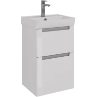 Тумба белый глянец 42,6 см Lemark Buno LM04B45T