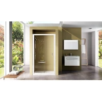 Душевая раздвижная дверь Ravak Rapier NRDP2 120 L сатин Transparent 0NNG0U0LZ1