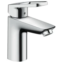 Смеситель для раковины 100 с донным клапаном Hansgrohe Logis Loop 71151000