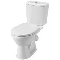 Унитаз-компакт Santek Бореаль 1.WH30.2.146 косой выпуск, с сиденьем микролифт, белый