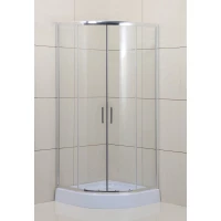 Душевой уголок 85x85 см BelBagno UNO-195-R-2-85-C-Cr прозрачное