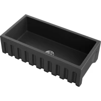 Кухонная мойка Omoikiri Natceramic Mikura 91-BL 4997087 91x46 см, черный