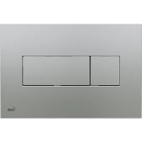 Кнопка смыва AlcaPlast M372 для инсталляции, матовый хром