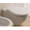 Сиденье для унитаза с микролифтом белый/бронза Globo Paestum PA029BRbi/br - 3
