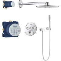Душевой комплект 310 мм Grohe Rainshower Grohtherm SmartControl 34705000