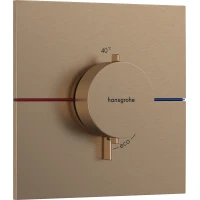 Термостат для душа Hansgrohe ShowerSelect Comfort E 15574140 встраиваемый, бронза