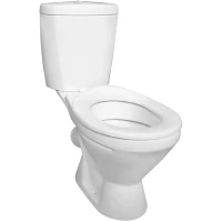 Унитаз-компакт Rosa Детский 4620008196268 косой выпуск, с сиденьем, белый