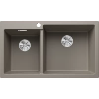 Кухонная мойка Blanco Pleon 9 InFino 523064 86x50 см, серый беж