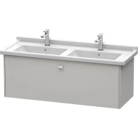 Тумба бетонно-серый матовый 122 см Duravit Brioso BR404400707