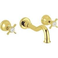 Смеситель для раковины Migliore Princeton ML.PRN-869.DO встраиваемый, золотой