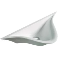 Раковина-чаша WeltWasser Aisbach 78205 GL-WT 10000008696 62x31 см, накладная, белый