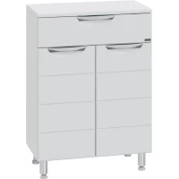 Тумба Санта Родос 306003 60 см, напольная, белый глянец