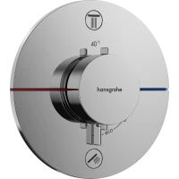 Термостат для ванны Hansgrohe ShowerSelect Comfort S 15554000 встраиваемый, хром