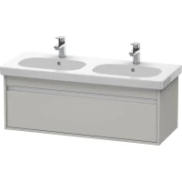 Тумба бетонно-серый матовый 115 см Duravit Ketho KT666900707