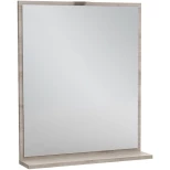 Изображение товара зеркало 58,2x69,6 см серый дуб jacob delafon vivienne eb1596-e71