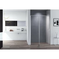 Душевая дверь 110 см Cezares URBAN-B-12-110-C-CR прозрачное