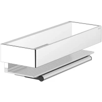 Полка для ванной KEUCO Edition 11 11159010000 30 см, со встроенным стеклоочистителем, хром