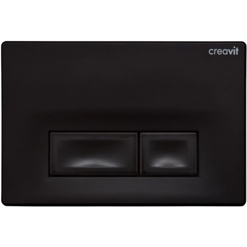 Смывная клавиша черный глянец Creavit Ore GP300202