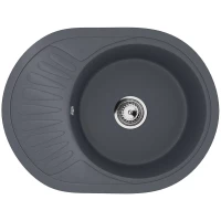 Кухонная мойка Ulgran антрацит U-107m-343