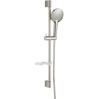 Душевой гарнитур AQUAme AQM8101BN 3 режима, никель матовый