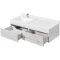 Комплект мебели белый глянец/ольха наварра 120 см Акватон Сакура 1A219701SKW80 + 1A71893KSK010 + 1A220002SKW80 - 3