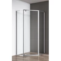 Душевой уголок 89,5x89,5 см Cezares ECO-O-P-1-90-C-Cr прозрачное