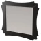 Зеркало 98x85,9 см черный матовый Caprigo Bourget 11031-B042 - 1