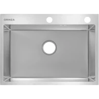Кухонная мойка ORINZA ORS.700.505.SATIN 70x50,5 см, нержавеющая сталь