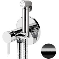 Гигиенический душ Remer Metrica MC65WCFP со смесителем, черный хром матовый
