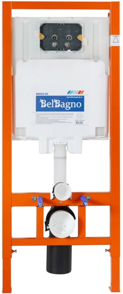 Комплект подвесной унитаз BelBagno Loto BB070CHR/SC + система инсталляции BelBagno BB002-80 + BB005-PR-CHROME BB070CHR/SC/BB00280/BB005PRCHROME - фото 3