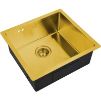 Кухонная мойка Zorg SH 4844 BRONZE 48x44 см, бронза