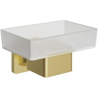 Мыльница Aqueduto Respingo RES0350 настенная, золотой матовый