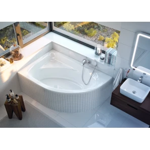 Изображение товара акриловая ванна 170x110 см левая excellent aquarella waex.arl17wh