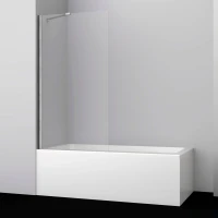 Шторка на ванну WasserKRAFT Spree 14P01-80 78,7 см, профиль никель, стекло прозрачное