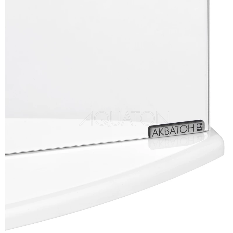 Зеркальный шкаф 62x62 см белый Акватон Альтаир 1A042702AR010