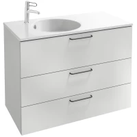 Тумба белый матовый 100 см Jacob Delafon Odeon Rive Gauche EB2534-R9-M49